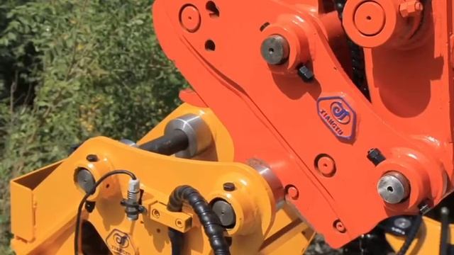 Быстросъем гидравлический на экскаватор. смотреть онлайн