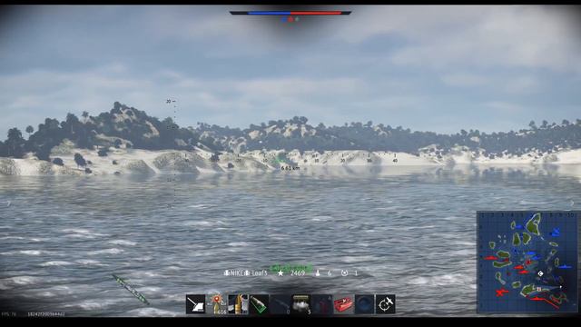 USS Moffet - 9 kills before death - Realistic Battles - War Thunder Gameplay [1440p 60FPS] смотреть онлайн