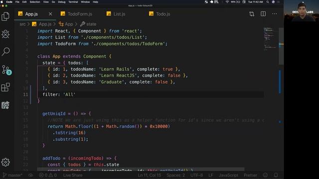 Part-Time Web Development - ReactJS - Filter and Update Todo - Summer 2020 смотреть онлайн