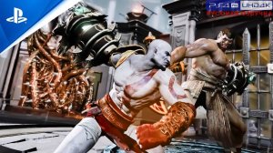КРАТОС против ГЕРАКЛА (Полный бой) (PS4) GOD OF WAR 3 REMASTERED [4K 60FPS HDR]