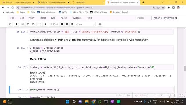 Non-Sequential Neural Network with TensorFlow | Functional API смотреть онлайн