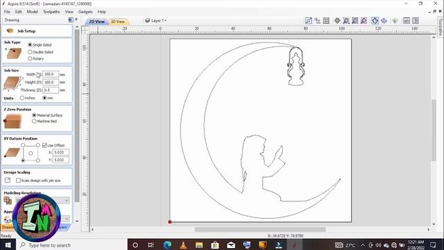 How to create or GENERATE G CODES OF ANY PHOTO /IMAGE USING ADOBE ILLUSTRATOR AND ASPIRE VETRIC смотреть онлайн