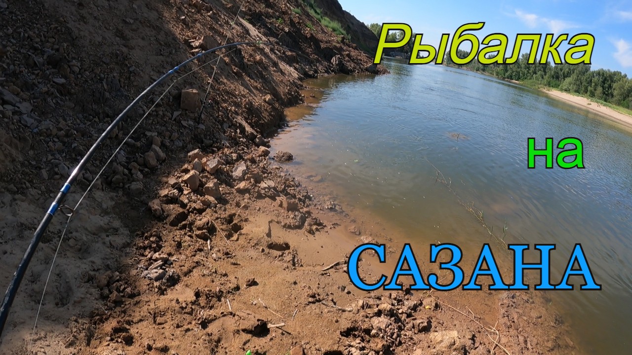 Река Ахтуба ловим на донки.Поймал САЗАНЧИКА. смотреть онлайн