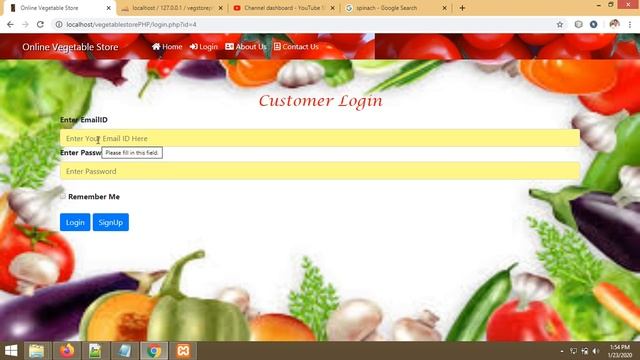 Online Vegetable Strore | PHP MYSQLI - By Pankaj Panjwani смотреть онлайн