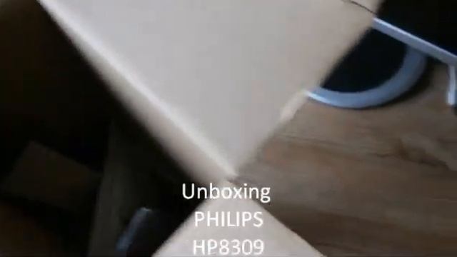 Unboxing PHILIPS HP8309 смотреть онлайн
