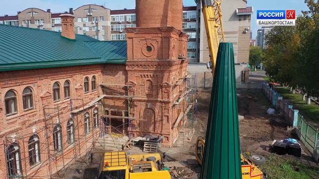 Восстановление минаретов Хакимовской мечети смотреть онлайн