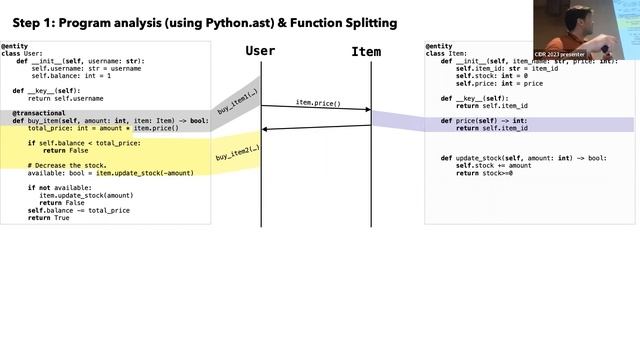 Stateful Entities: Object oriented Cloud Applications as Distributed Dataflows (CIDR 2023) смотреть онлайн