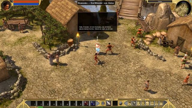 [MAC/AND - Blind] Titan Quest Ep. 1 - Wissen über Senfkletten смотреть онлайн