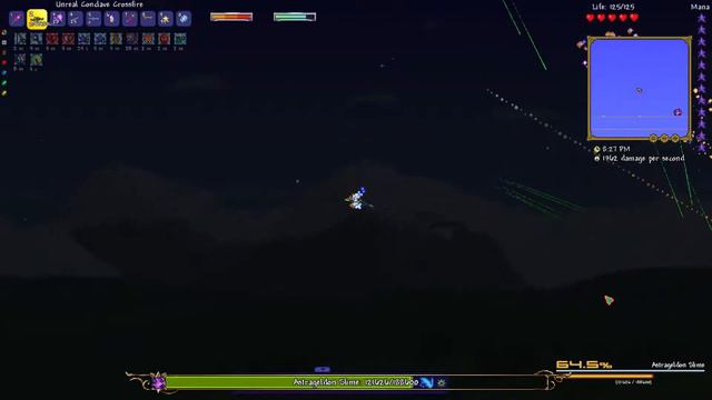 Terraria Calamity Mod | Deathmode nohit | 22. astrageldon slime (1.3.4.103) смотреть онлайн