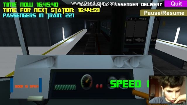 Играть бесплатно в игру Metro Rail Simulator смотреть онлайн