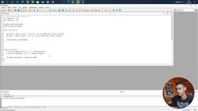 MQL5 TUTORIAL - Simple trading bot смотреть онлайн