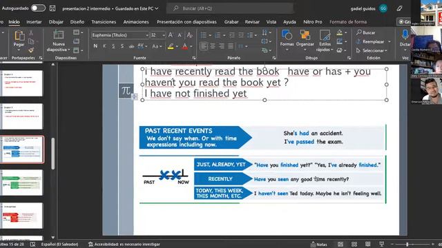 Inglés Corporativo-24/10/2022-Present Perfect 2 смотреть онлайн