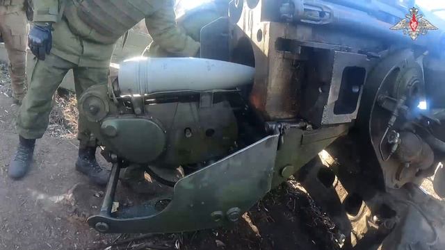 Русские артиллеристы группировки 