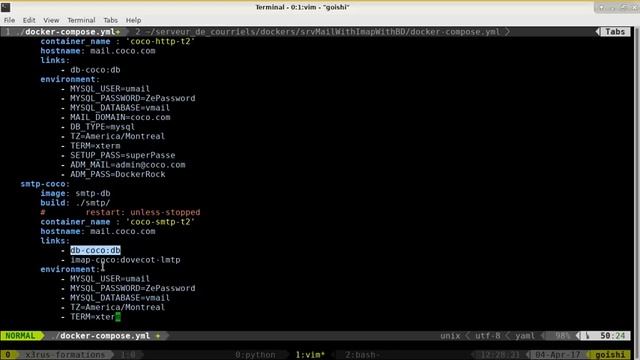 Linux 202 ( Cours 45 - 4 conteneurs - smtp et dovecot - 3 partie - "FIN") смотреть онлайн