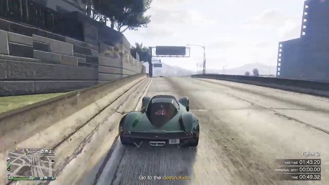 GTA Online - Time Trial A-Z - Dewbauchee Vagner (Del Perro Pier) смотреть онлайн