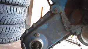 Как опускал редуктор на кроте