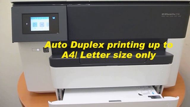 HP OfficeJet Pro 7730 Wide Format AiO Printer Review смотреть онлайн