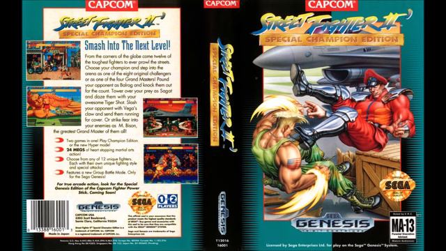 Street Fighter II (2) Special Champion Edition - Soundtrack - Sega Mega Drive / Genesis - OST VGM H смотреть онлайн