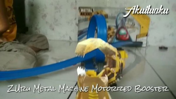 Zuru Metal Machine Motorized booster " Mainan Mobil Set"
