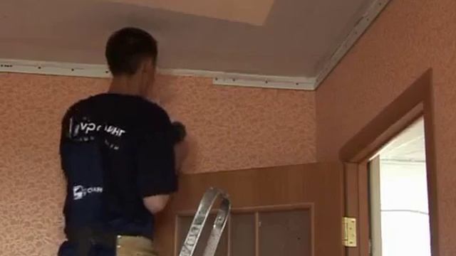 Установка натяжных потолков смотреть онлайн