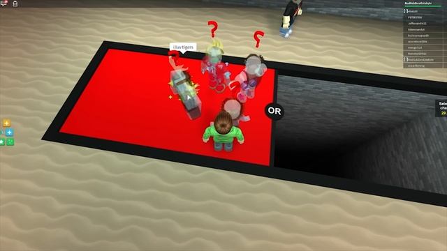 Roblox Adventures - WOULD YOU KILL A NOOB OR A GUEST? (Roblox Would You Rather) смотреть онлайн