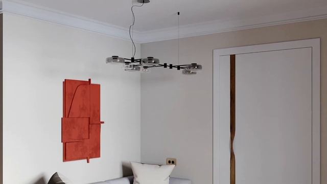 Дизайн-проект 2-х комнатной квартиры для ЖК Геометрия смотреть онлайн