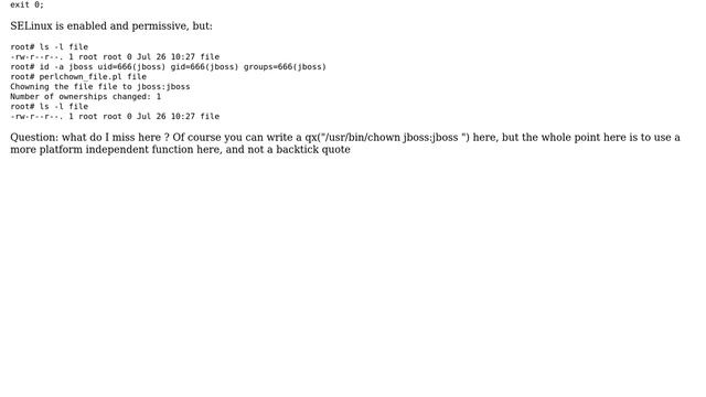 chown function in Perl (2 Solutions!!) смотреть онлайн