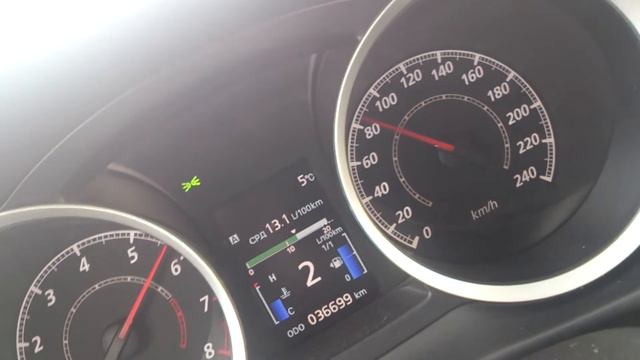 LancerX 2.4 CVT 0-100 смотреть онлайн