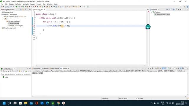 For loop Statement in java // java coding in Telugu 2022 //Easy Learning Channel смотреть онлайн