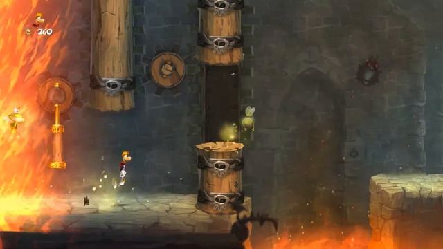 Walkthrough: Rayman Legends 100% - Rescue Barbara / Dungeon Dash |Reupload смотреть онлайн