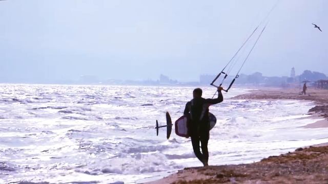 Кайтсерфинг в Приморском. Феодосия. Крым. Бархатный сентябрь. Wild Beach