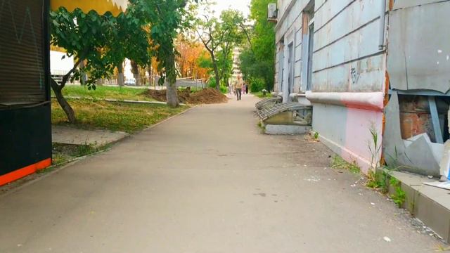 Прогулка от Центрального Рынка до Центра Города. Город Мариуполь 2022 смотреть онлайн