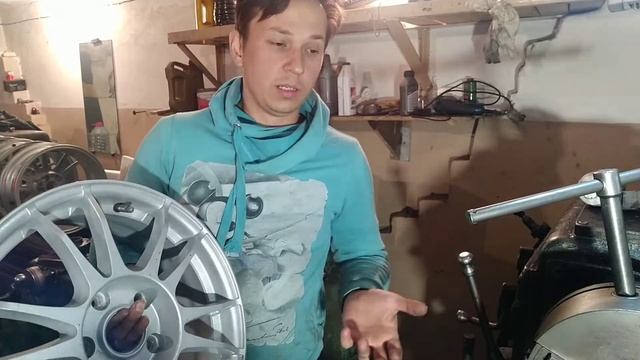 Как расточить центральное отверстие на литых дисках своими руками смотреть онлайн