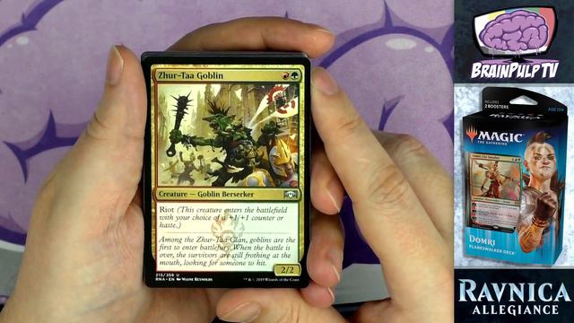 MTG - Ravnica Allegiance: Domri "City Smasher" Planeswalker Deck Opening / Overview смотреть онлайн