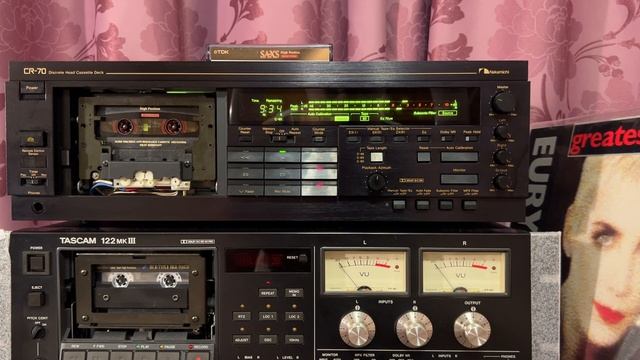Nakamichi CR70, результат восстановления деки после "тотала" смотреть онлайн