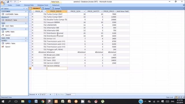 3.12 delete and update MS-Access смотреть онлайн