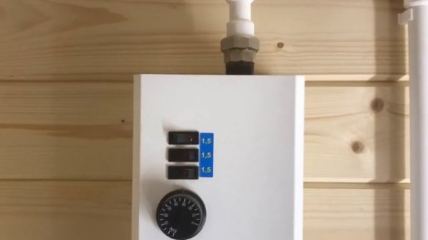 Отопление в Бане Своими Руками! Тёплый Пол с Электрокотлом в "Идеальной Бане"