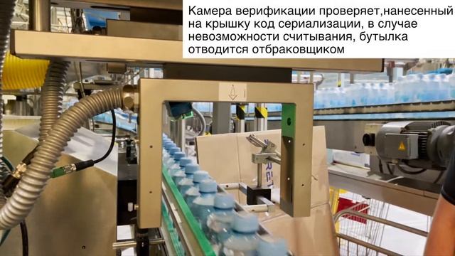 Система сериализации и агрегации продукции по системе «Честный знак», вода 60 000 б/час смотреть онлайн