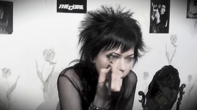 Готический макияж | Trad goth make-up | Liderk смотреть онлайн