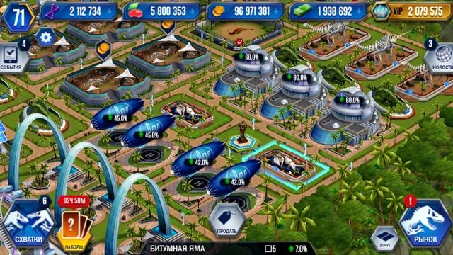 Jurassic World: The Game (Полное русское прохождение) - Эпизод #27||Здания и украшения смотреть онлайн