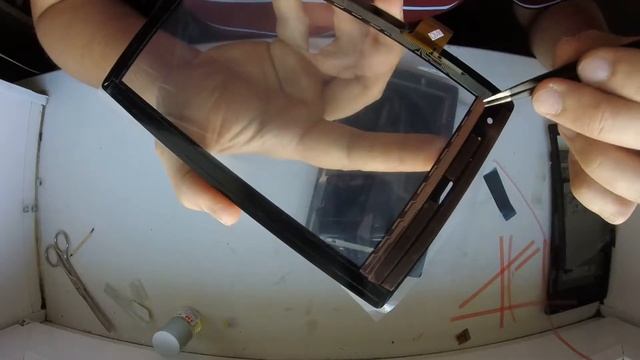 Планшет PRESTIGIO MultiPad PMT3277 3G Заина сенсора смотреть онлайн