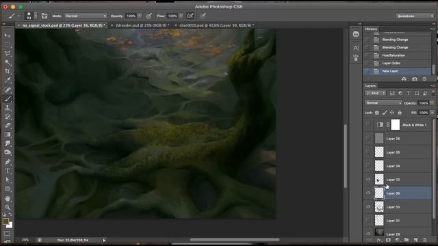 Как использовать текстурные кисти/Photoshop Brushes