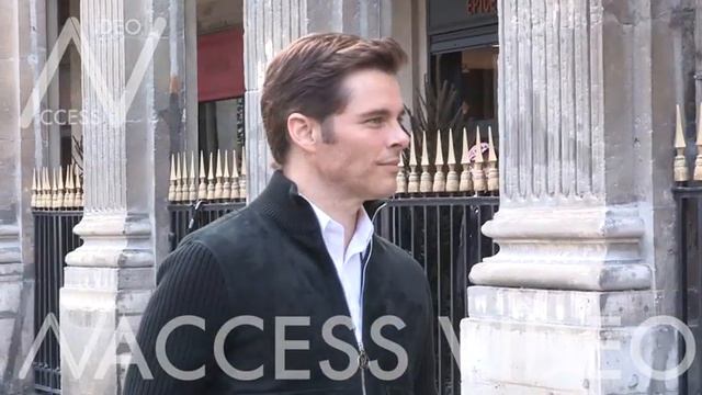 James Marsden and his model son Jack Marsden at the Louis Vuitton Menswear Fall Winter 2018 Show смотреть онлайн