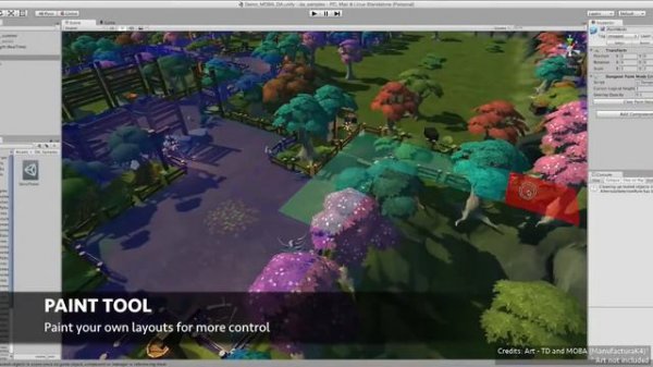 Unity Asset Store Pack - Procedural dungeon map generator (Download link in description)