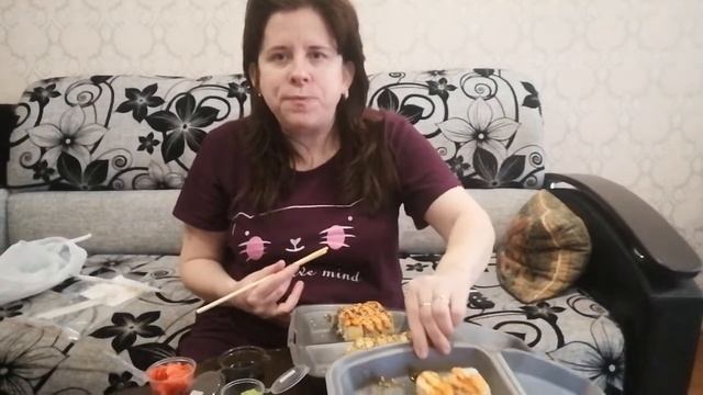МУКБАНГ Съела 2 кг ролл #емнакамеру #mukbang смотреть онлайн