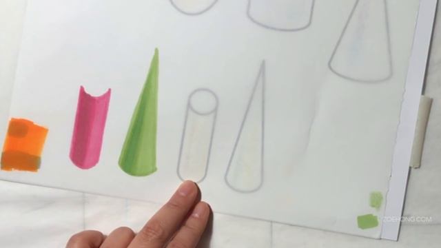 Illustration Tutorial: Shading with Markers смотреть онлайн