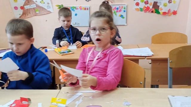 Аппликация "Цветы в вазе" смотреть онлайн