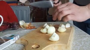 Как приготовить лосиную губу/Russian hunting dish - " moose lip"