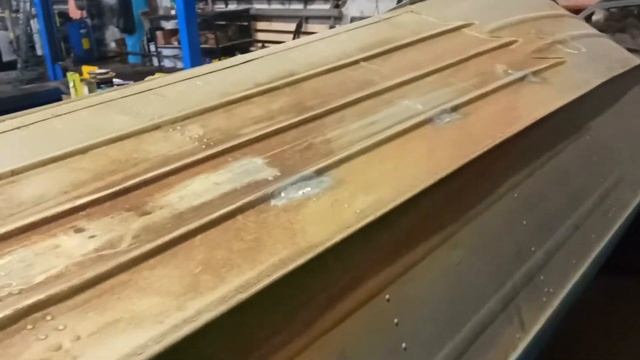 Казанка 5М4. Сварка лодки аргоном смотреть онлайн