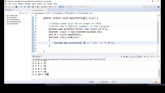 Java Programming - for, while and do while Loops - Introduction and Exercise - CSE1007 смотреть онлайн